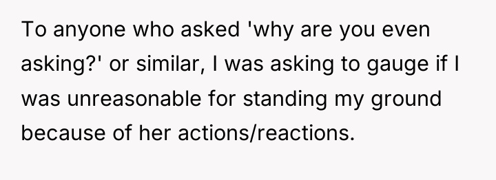 To anyone who asked 'why are you even asking?' or...