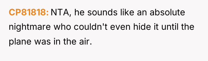 CP81818 NTA, he sounds like an absolute nightmare who couldn't...