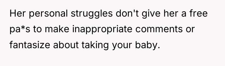Her personal struggles don't give her a free pa*s to...
