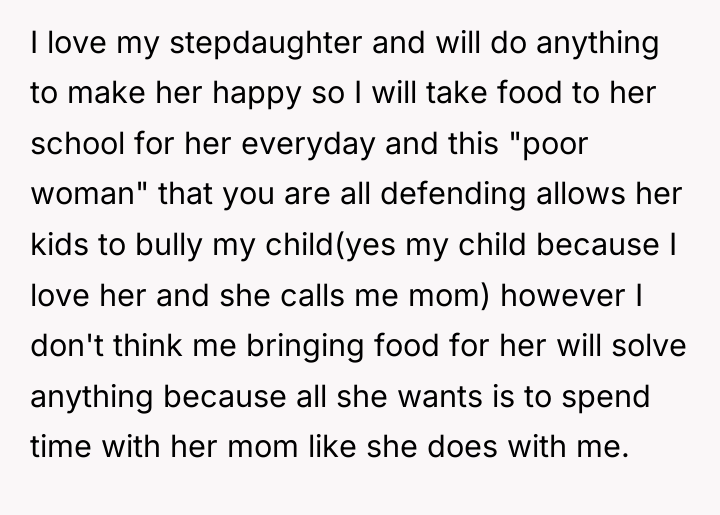 I love my stepdaughter and will do anything to make...