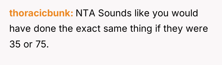 thoracicbunk NTA Sounds like you would have done the exact...