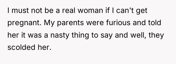 I must not be a real woman if I can't...