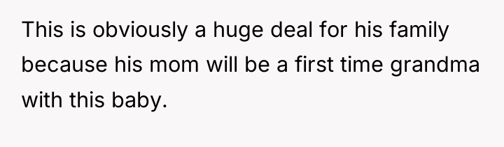 This is obviously a huge deal for his family because...