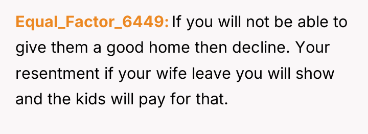 Equal_Factor_6449 If you will not be able to give them...