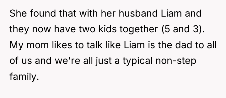 She found that with her husband Liam and they now...