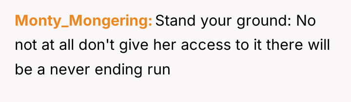 Monty_Mongering Stand your ground: No not at all don't give...