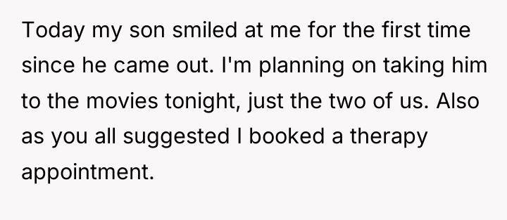 Today my son smiled at me for the first time...