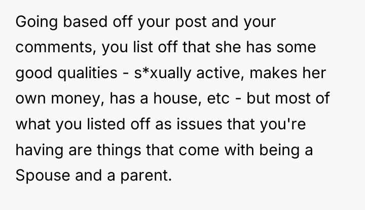 Going based off your post and your comments, you list...