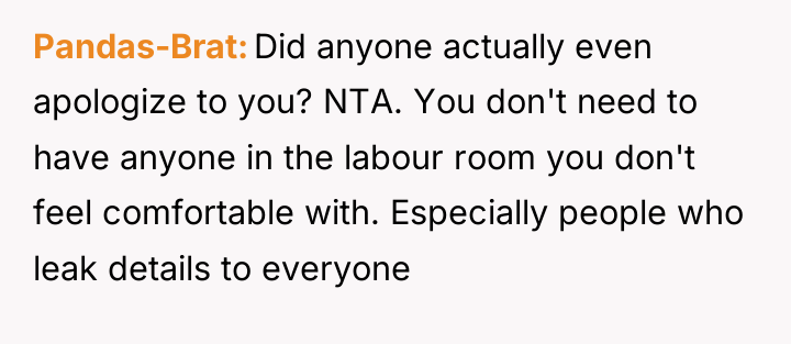 Pandas-Brat Did anyone actually even apologize to you? NTA. You...