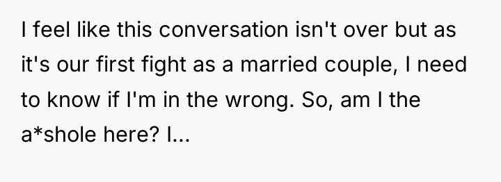 I feel like this conversation isn't over but as it's...