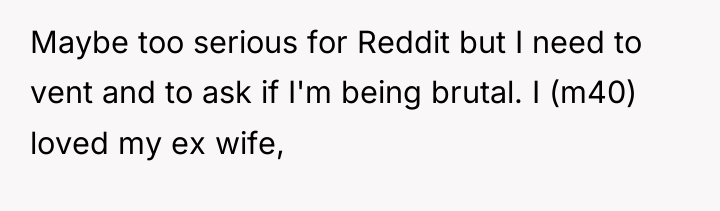 Maybe too serious for Reddit but I need to vent...