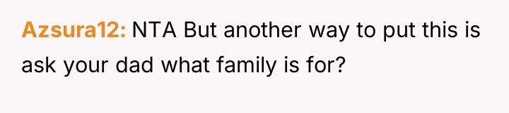 Azsura12 NTA But another way to put this is ask...