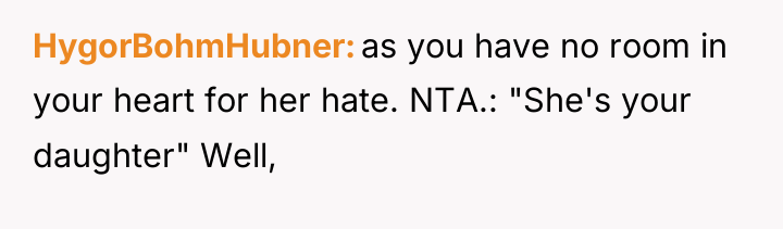 HygorBohmHubner as you have no room in your heart for...