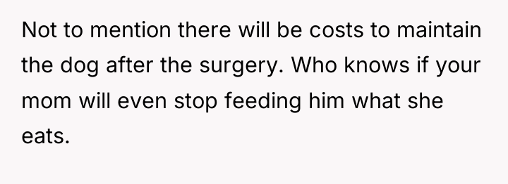 Not to mention there will be costs to maintain the...