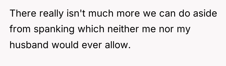 There really isn't much more we can do aside from...