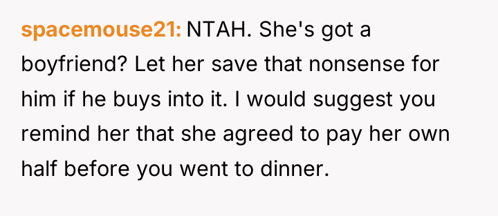 spacemouse21 NTAH. She's got a boyfriend? Let her save that...