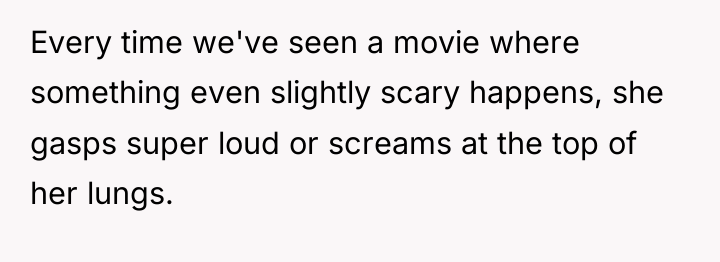Every time we've seen a movie where something even slightly...