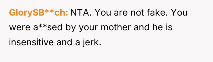 GlorySB**ch NTA. You are not fake. You were a**sed by...