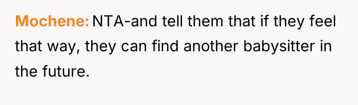 Mochene NTA-and tell them that if they feel that way,...