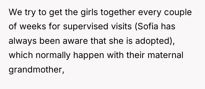 We try to get the girls together every couple of...