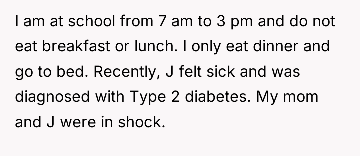 I am at school from 7 am to 3 pm...