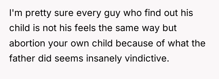 I'm pretty sure every guy who find out his child...