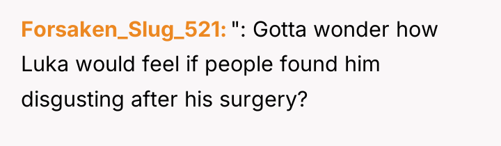 Forsaken_Slug_521 ": Gotta wonder how Luka would feel if people...