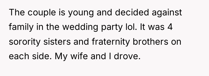 The couple is young and decided against family in the...