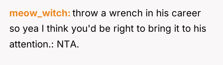 meow_witch throw a wrench in his career so yea I...
