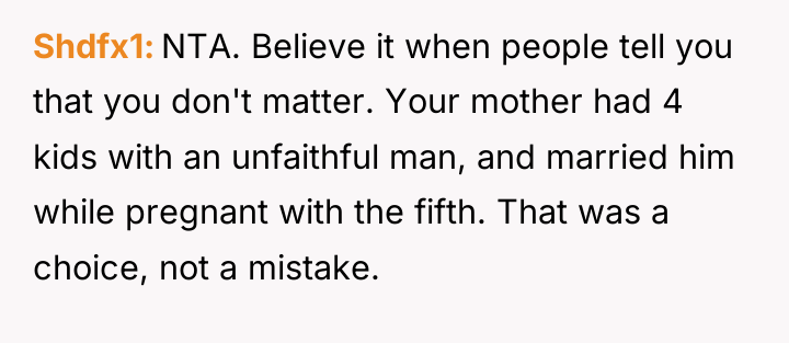 Shdfx1 NTA. Believe it when people tell you that you...