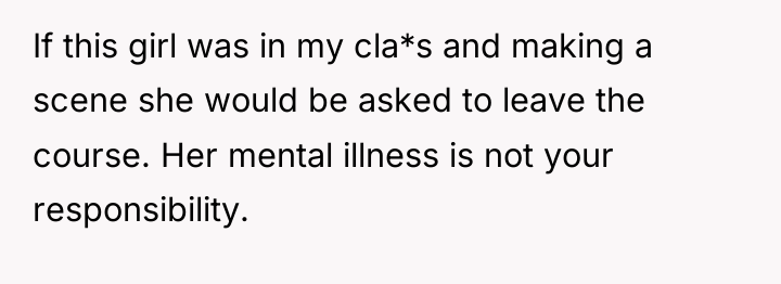 If this girl was in my cla*s and making a...