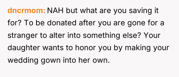 dncrmom NAH but what are you saving it for? To...