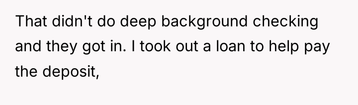 That didn't do deep background checking and they got in....