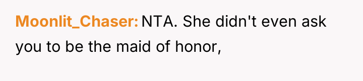 Moonlit_Chaser NTA. She didn't even ask you to be the...