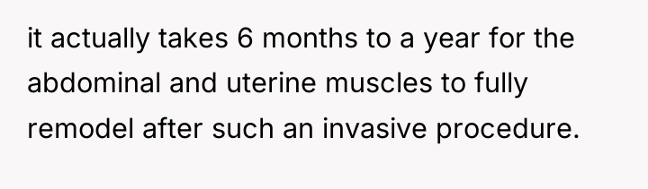 it actually takes 6 months to a year for the...