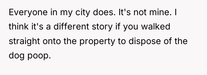 Everyone in my city does. It's not mine. I think...
