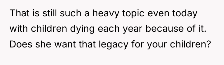 That is still such a heavy topic even today with...