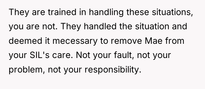 They are trained in handling these situations, you are not....