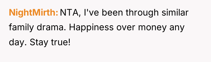 NightMirth NTA, I've been through similar family drama. Happiness over...