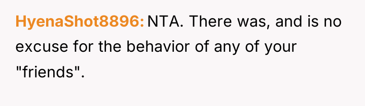 HyenaShot8896 NTA. There was, and is no excuse for the...