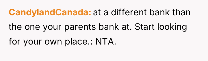 CandylandCanada at a different bank than the one your parents...