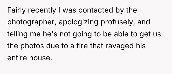 Fairly recently I was contacted by the photographer, apologizing profusely,...