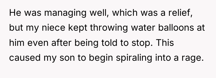 He was managing well, which was a relief, but my...