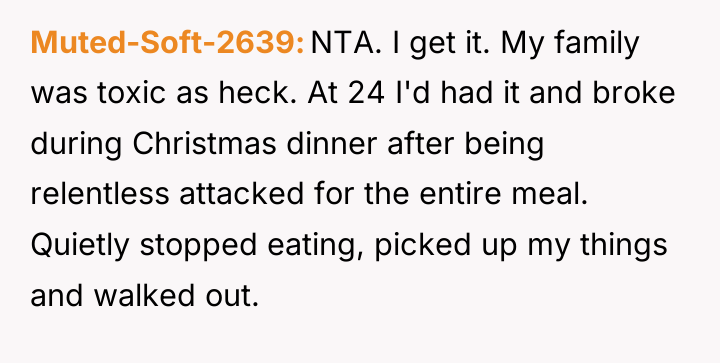 Muted-Soft-2639 NTA. I get it. My family was toxic as...