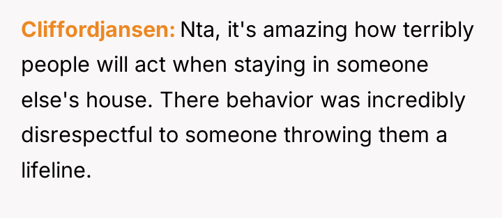 Cliffordjansen Nta, it's amazing how terribly people will act when...