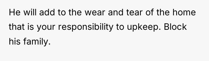 He will add to the wear and tear of the...