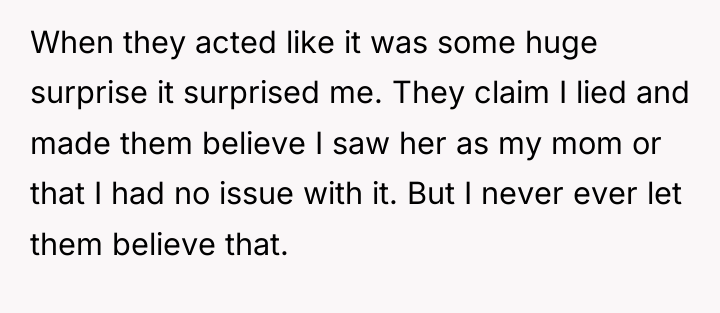 When they acted like it was some huge surprise it...
