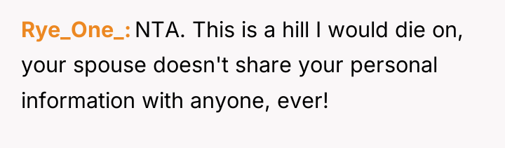 Rye_One_ NTA. This is a hill I would die on,...