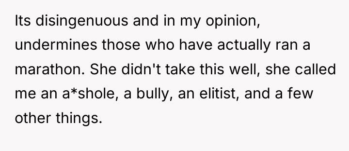 Its disingenuous and in my opinion, undermines those who have...