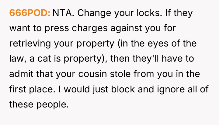 666POD NTA. Change your locks. If they want to press...